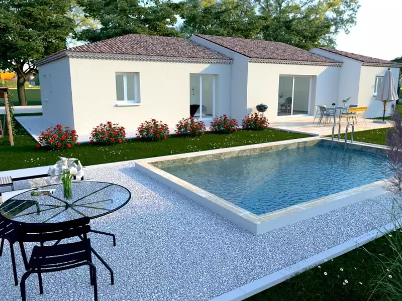 Maison neuve, 102 m² - Baudinard-sur-Verdon (83630)