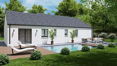 Maison neuve, 89 m²