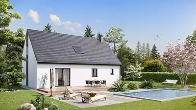 Maison neuve, 102,37 m²
