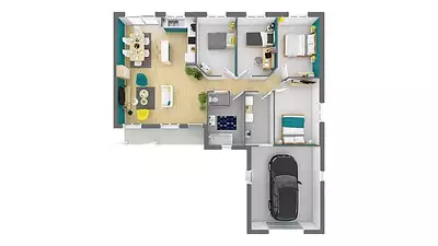 Maison neuve, 80 m²