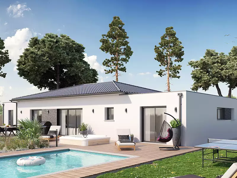 Maison neuve, 145 m² - Le Teich (33470)