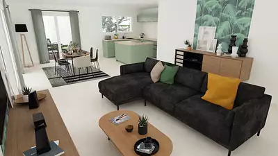 Maison neuve, 125 m²