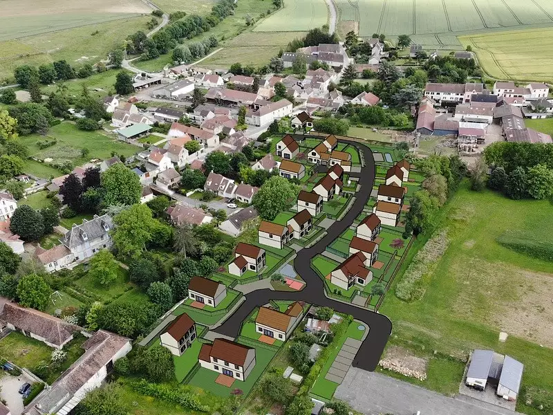 Maison neuve, 122 m² - Us (95450)