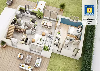 Maison neuve, 107 m²