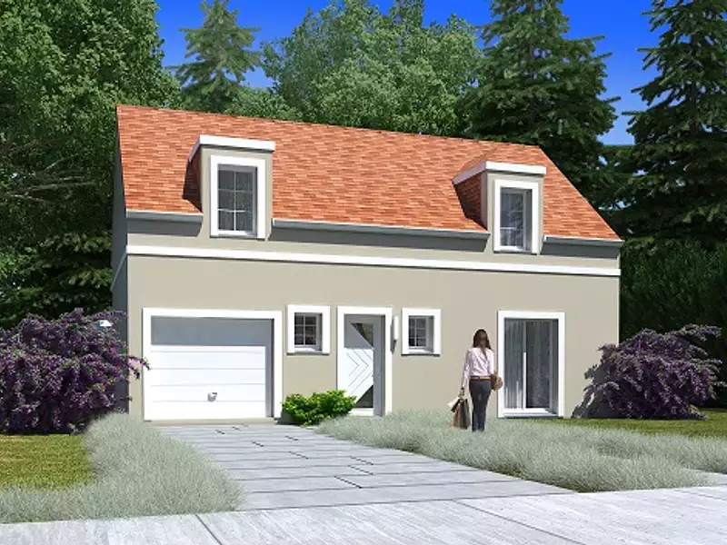Maison neuve, 98,31 m² - Senlis (60300)