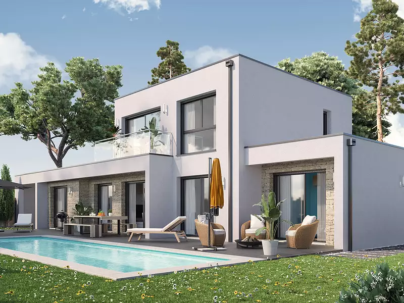 Maison neuve, 140 m² - Le Teich (33470)