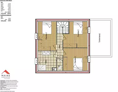 Maison neuve, 92 m²