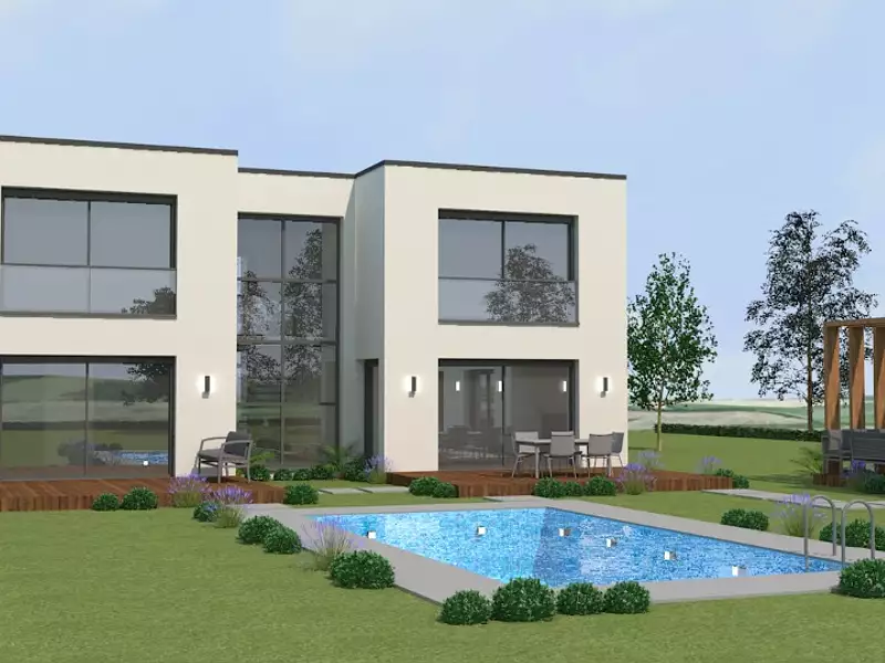 Maison neuve, 150 m² - Haucourt-Moulaine (54860)