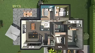 Maison neuve, 100 m²