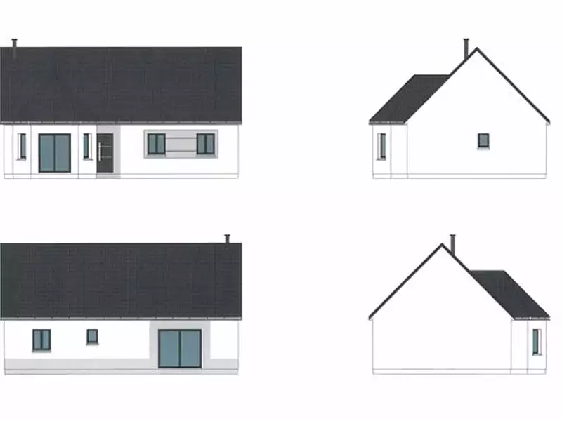 Maison neuve, 91 m² - Guilmécourt (76630)
