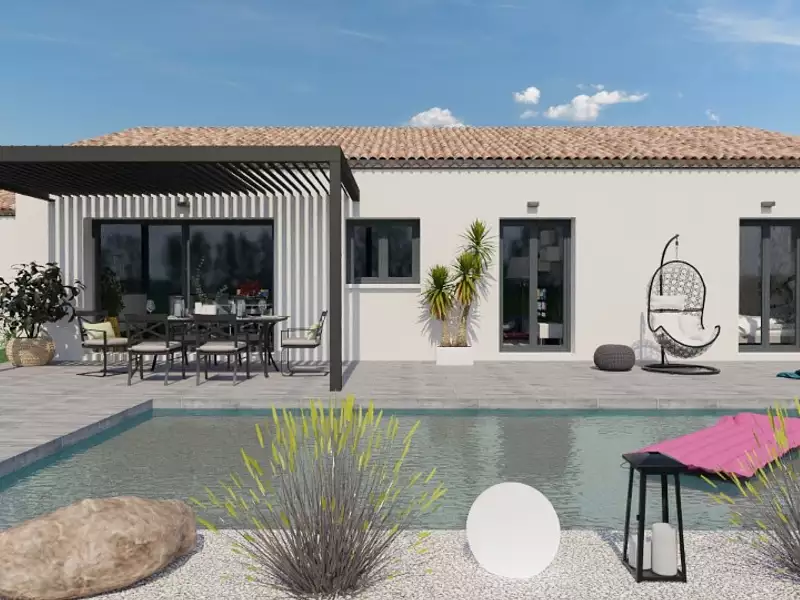 Maison neuve, 120 m² - Eurre (26400)