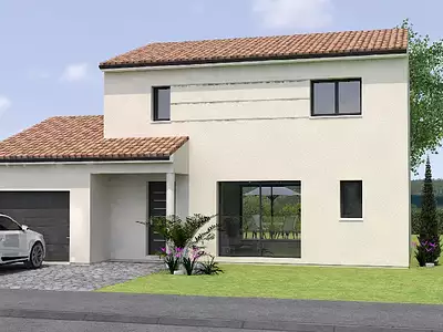 Maison neuve, 110 m² - Chaudron-en-Mauges (49110)