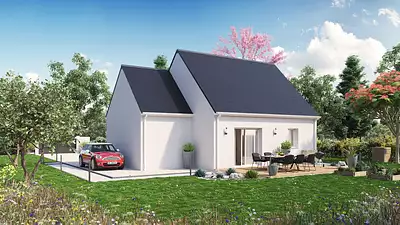 Maison neuve, 64 m²