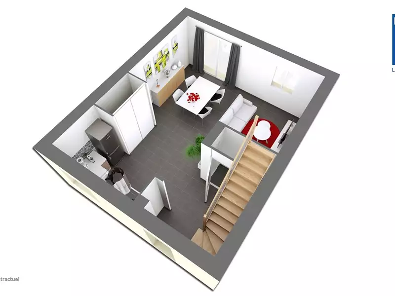 Maison neuve, 68 m² - Noiseau (94880)