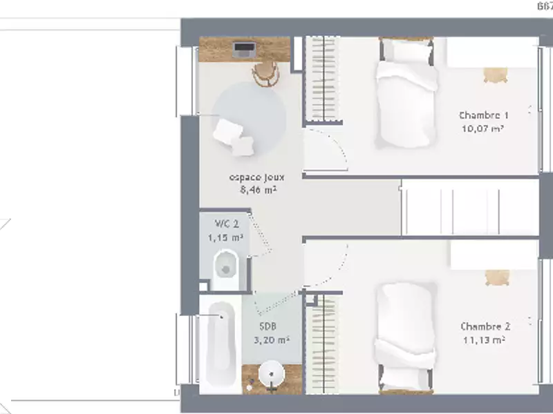 Maison neuve, 100 m² - Houilles (78800)