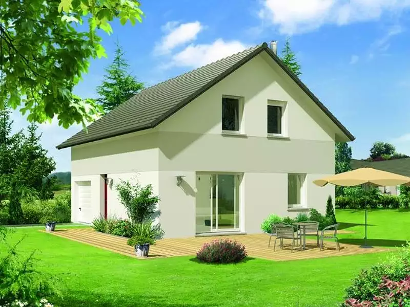 Maison neuve, 100 m² - Sales (74150)