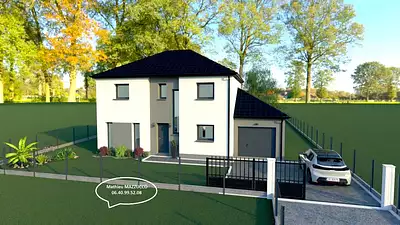 Maison neuve, 100 m²