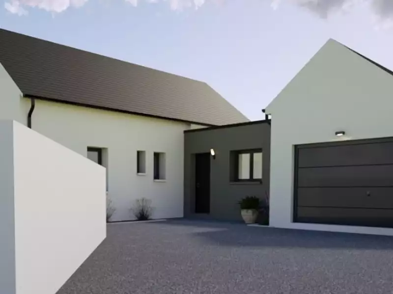 Maison neuve, 94 m² - Tauxigny-Saint-Bauld (37310)