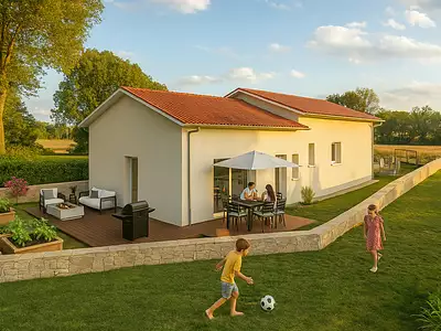 Maison neuve, 90 m²