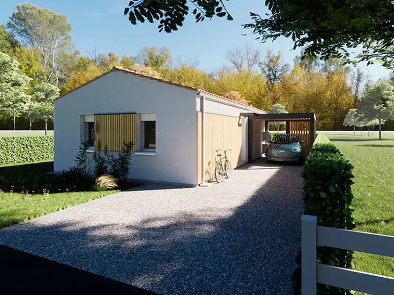 Maison neuve, 61 m² - Vairé (85150)