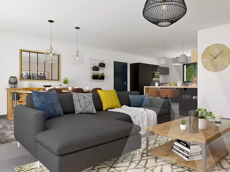 Maison neuve, 115 m² - La Brède (33650)