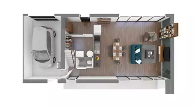 Maison neuve, 100 m²