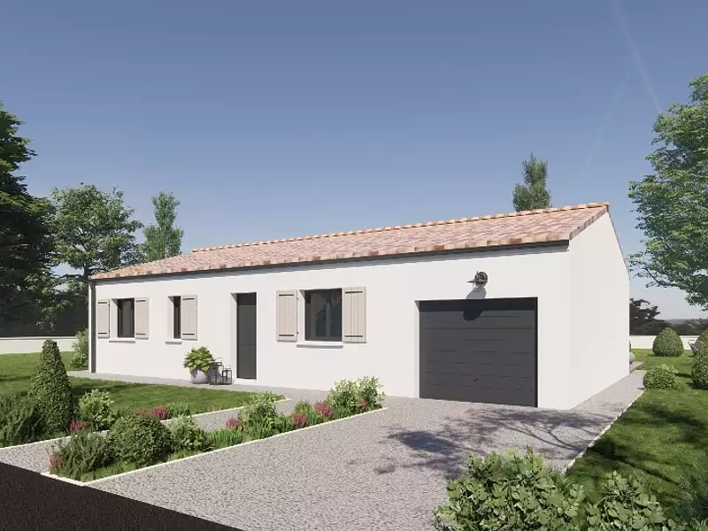 Maison neuve, 84 m² - Chaniers (17610)