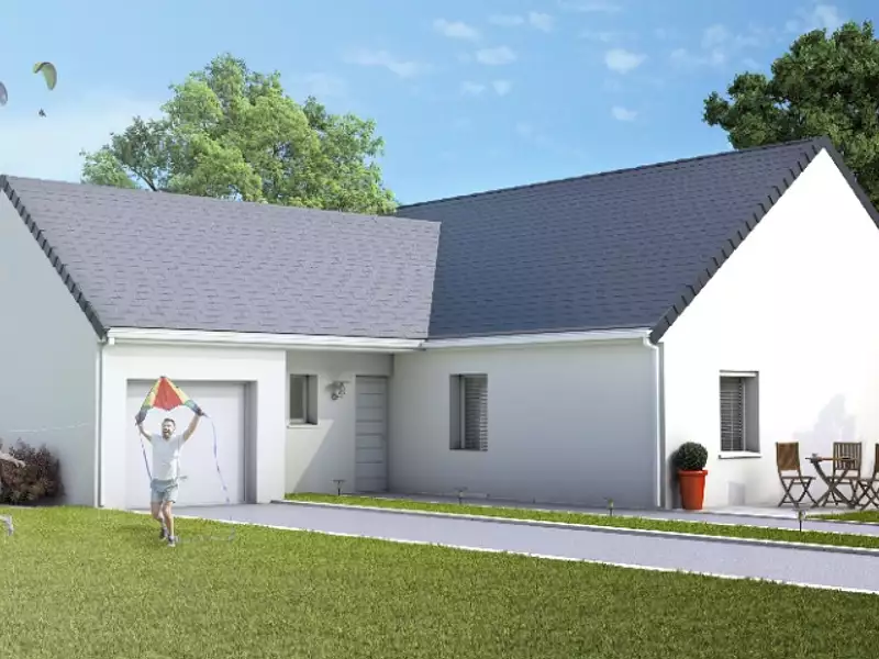 Maison neuve, 78 m² - Tauxigny-Saint-Bauld (37310)