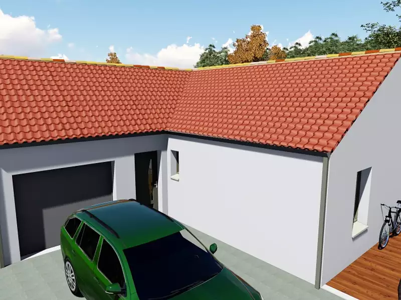 Maison neuve, 64 m² - Saint-Hilaire-de-Riez (85270)