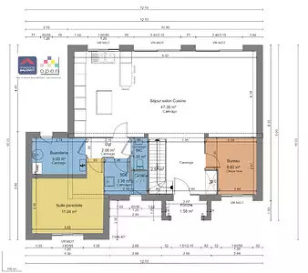 Maison neuve, 100 m²