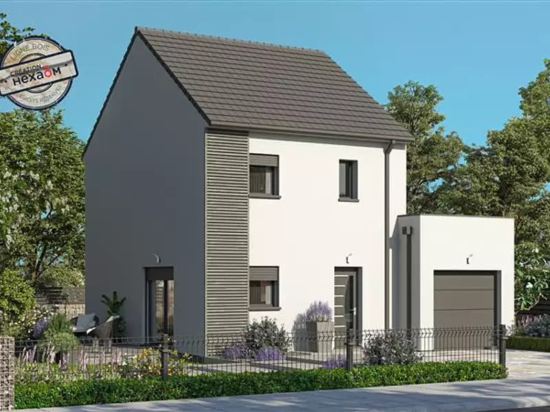 Maison neuve, 97 m² - Ergué-Gabéric (29500)