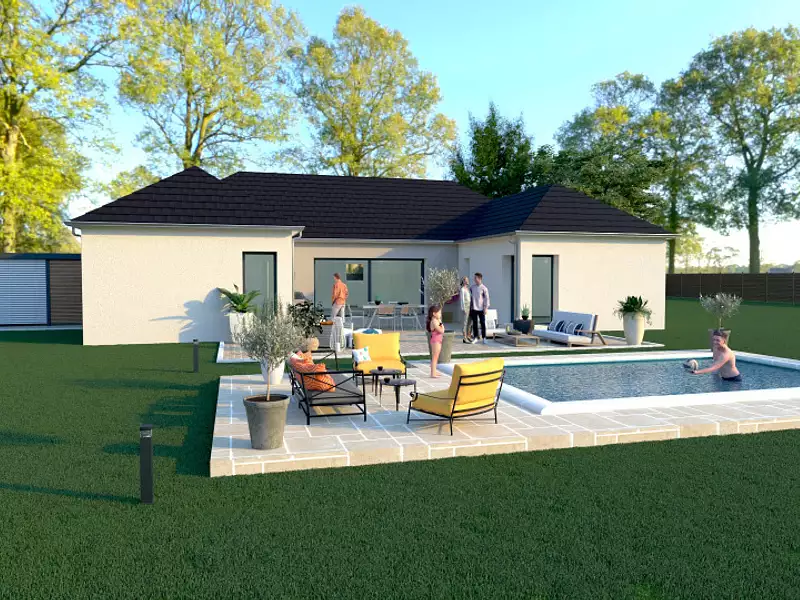 Maison neuve, 130 m² - Saint-Marcel (27950)