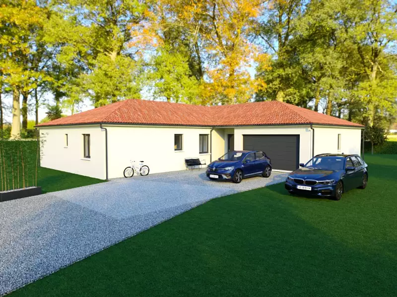 Maison neuve, 130 m² - La Geneytouse (87400)