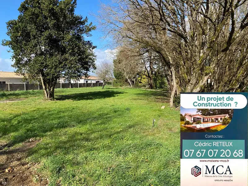 Terrain à bâtir, 780 m² - Saint-Vaize (17100)