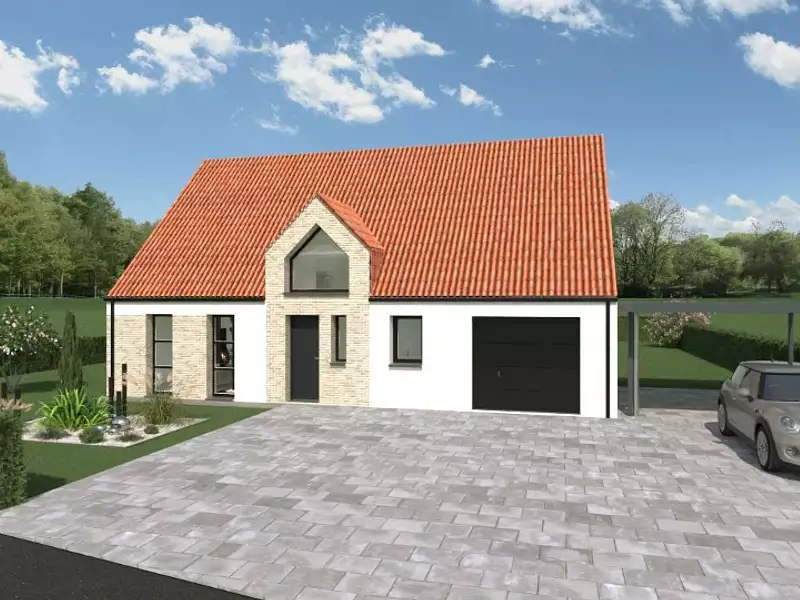 Maison neuve, 150 m² - Loon-Plage (59279)