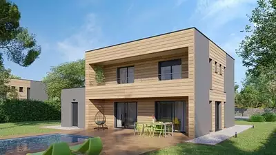 Terrain à bâtir, 374 m²