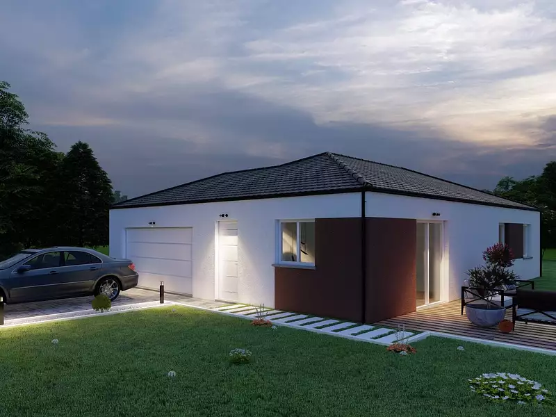 Maison neuve, 71 m² - Norroy-lès-Pont-à-Mousson (54700)