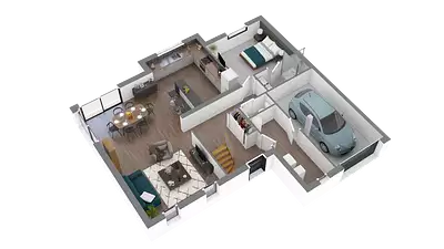 Maison neuve, 121,25 m²