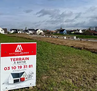 Terrain à bâtir, 417 m²