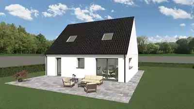 Maison neuve, 90 m²