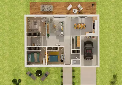 Maison neuve, 85 m²