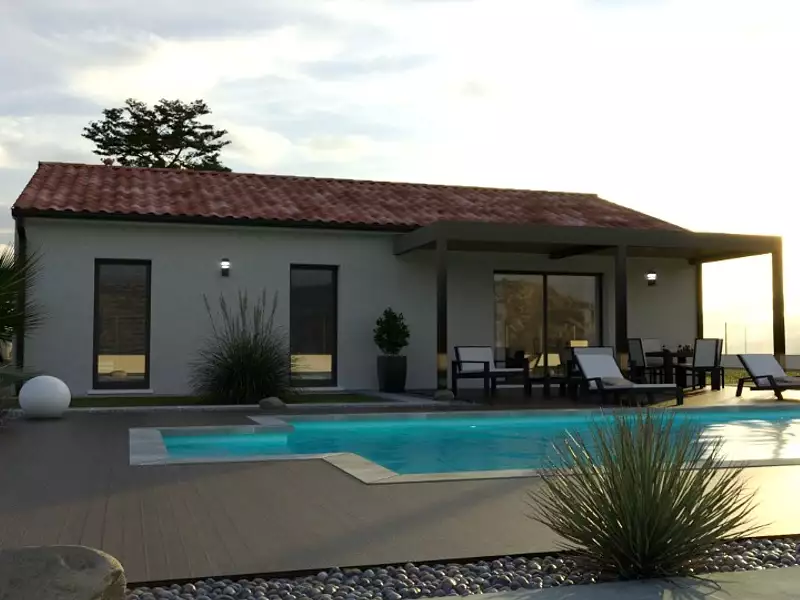 Maison neuve, 91 m² - Aiguefonde (81200)