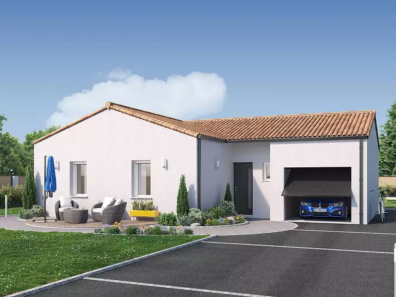 Maison neuve, 73 m² - Sainte-Flaive-des-Loups (85150)