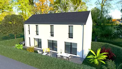 Maison neuve, 126 m²