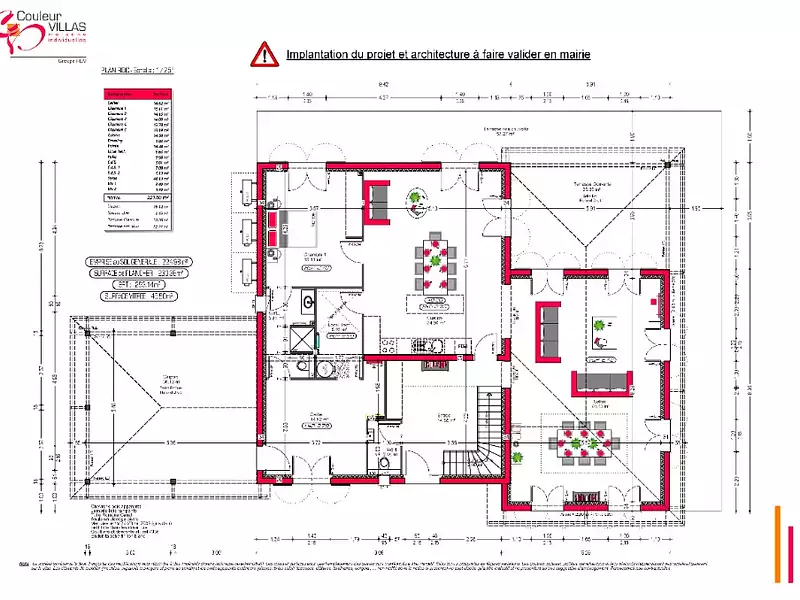 Maison neuve, 221 m² - Martignas-sur-Jalle (33127)