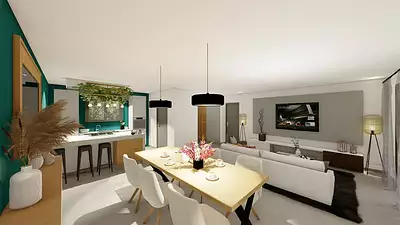 Maison neuve, 90 m²