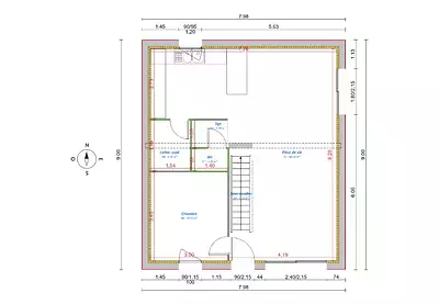 Maison neuve, 89 m²