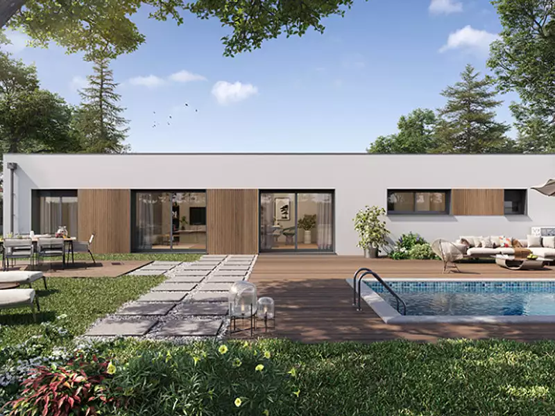 Maison neuve, 124 m² - Sainghin-en-Weppes (59184)
