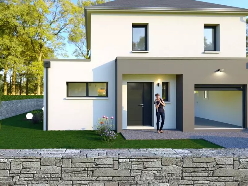 Maison neuve, 98 m² - Chançay (37210)