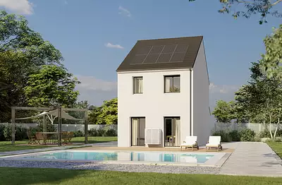 Maison neuve, 72 m²